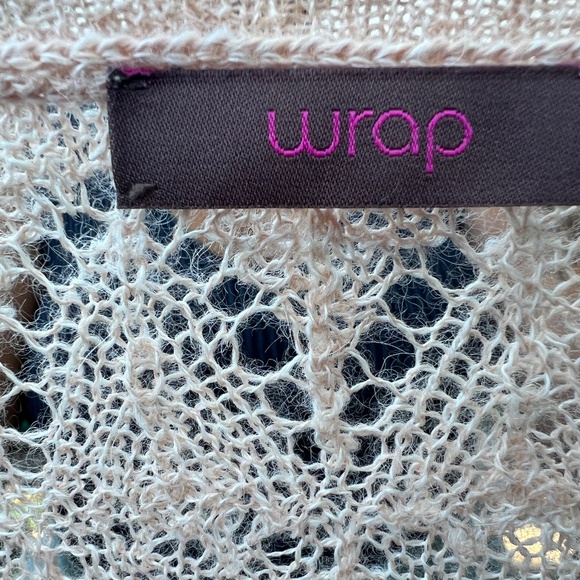 Wrap London Cozy Pink Cardigan Sweater - Picture 3 of 5